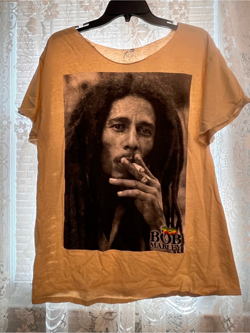 Unisex BOB MARLEY off the shoulder tee
